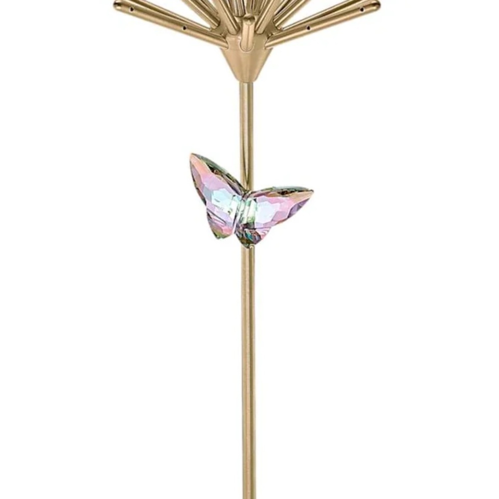 Swarovski Gold and Iridescent Butterfly Decor